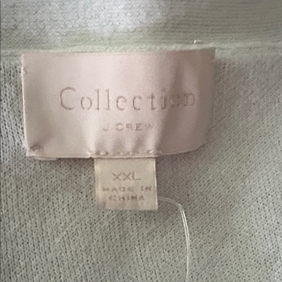 NWT J. Crew Collection gold sparkly Cardigan Size XXL - Picture 2 of 6